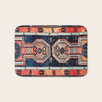 Davagin  Antique Daghestan East Caucasus Kilim Print Bath Mat Gallery Image 1