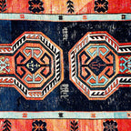 Davagin  Antique Daghestan East Caucasus Kilim Print Coffee Mug Gallery Image 2