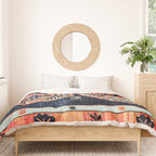 Davagin  Antique Daghestan East Caucasus Kilim Print Duvet Cover Gallery Image 3