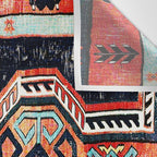 Davagin  Antique Daghestan East Caucasus Kilim Print Wall Tapestry Gallery Image 3