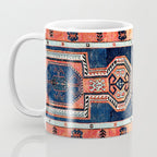 Davagin  Antique Daghestan East Caucasus Kilim Print Coffee Mug Gallery Image 3