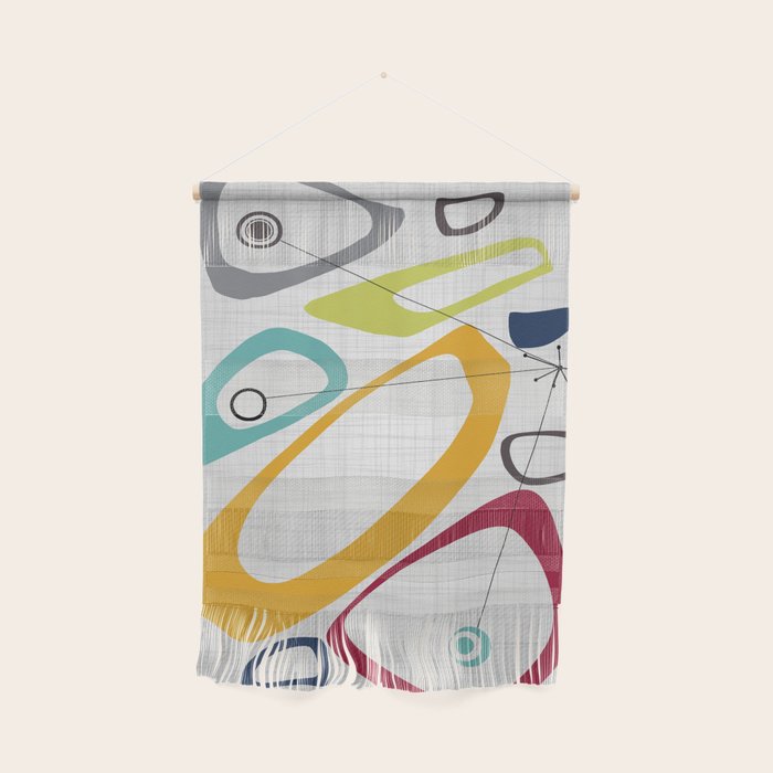 Mid Century Modern Art Wall Hanging Gallery Image 1