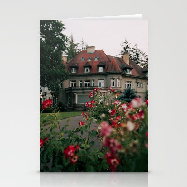 Pittock Mansion Blooms Stationery Card Gallery Image 2