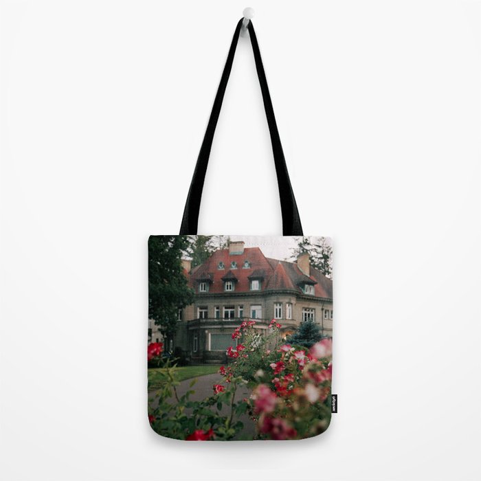 Pittock Mansion Blooms Tote Bag Gallery Image 2