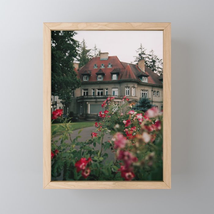 Pittock Mansion Blooms Mini Art Print Gallery Image 1