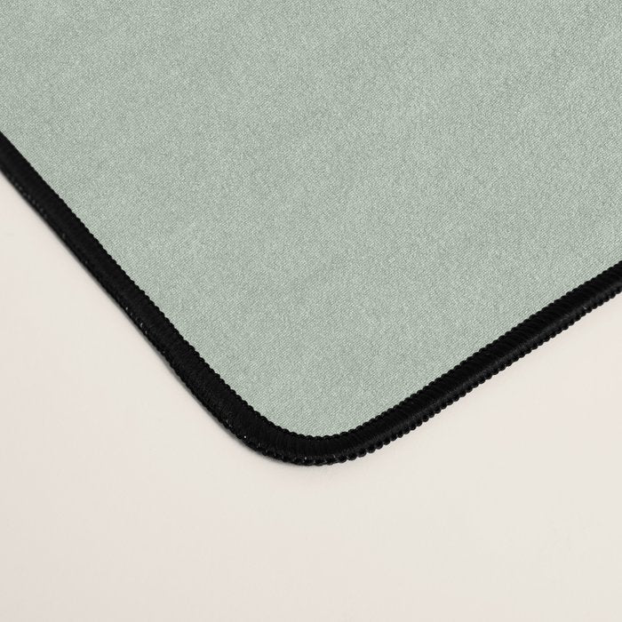 Minimal Abstract Matisse Monstera Pastel Sage Green 1/2 Desk Mat Gallery Image 4