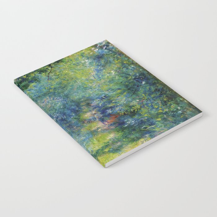 Pierre-Auguste Renoir "Sentier dans le bois (Path in the woods)" Notebook Gallery Image 1