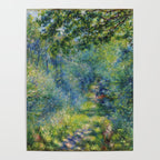 Pierre-Auguste Renoir "Sentier dans le bois (Path in the woods)" Poster Gallery Image 4