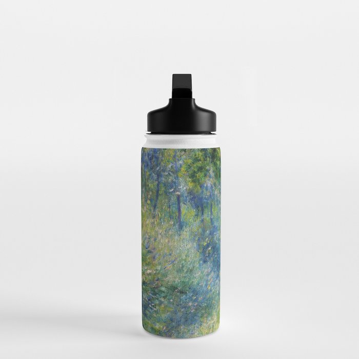 Pierre-Auguste Renoir "Sentier dans le bois (Path in the woods)" Water Bottle Gallery Image 3