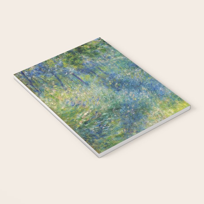 Pierre-Auguste Renoir "Sentier dans le bois (Path in the woods)" Notebook Gallery Image 3