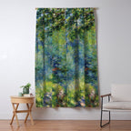Pierre-Auguste Renoir "Sentier dans le bois (Path in the woods)" Window Curtain Gallery Image 5