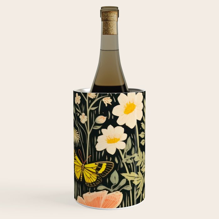 Butterfly Night Garden Wine Chiller Gallery Image 1