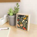 Butterfly Night Garden Mini Art Print Gallery Image 2