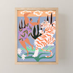 Hello Tiger Mini Art Print Gallery Image 1