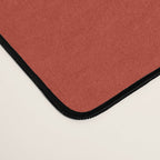 Ultramarine and Carrot Cake Stripes Desk Mat Gallery Image 4