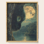 Whiskers at Twilight Serving Tray Gallery Image 1