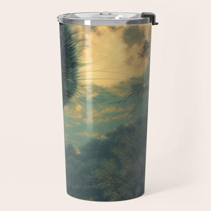 Whiskers at Twilight Travel Mug Gallery Image 2