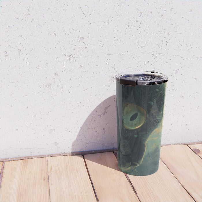 Whiskers at Twilight Travel Mug Gallery Image 4