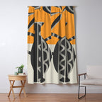 Minimalist Flora 4 Window Curtain Gallery Image 5