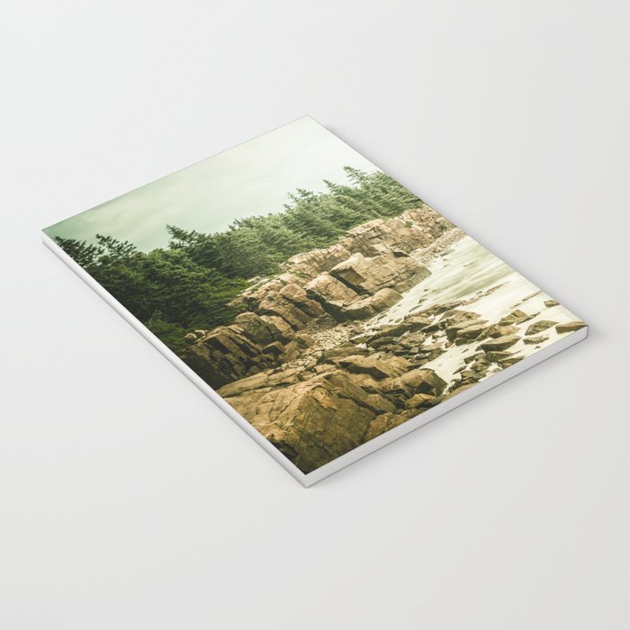 Acadia National Park Maine Rocky Beach Notebook Gallery Image 3