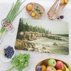 Acadia National Park Maine Rocky Beach Cutting Board Gallery Image 2
