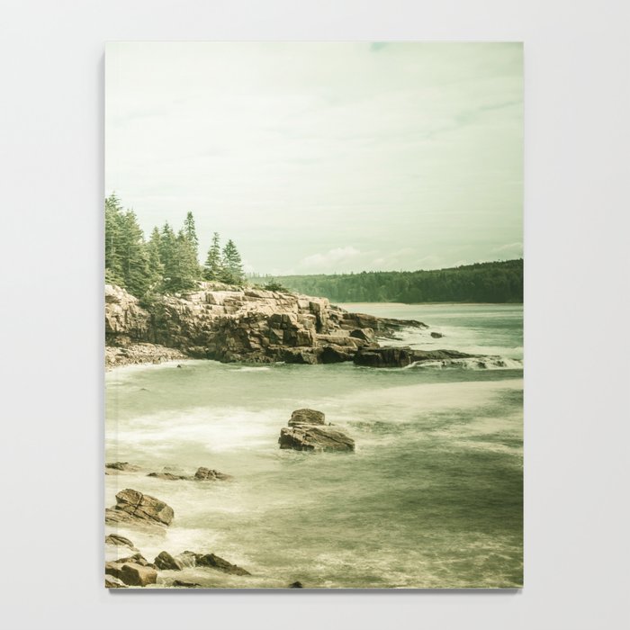 Acadia National Park Maine Rocky Beach Notebook Gallery Image 4