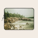 Acadia National Park Maine Rocky Beach Laptop Sleeve Gallery Image 1