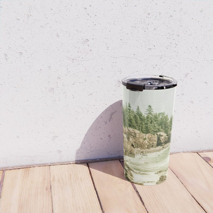Acadia National Park Maine Rocky Beach Travel Mug Gallery Image 4