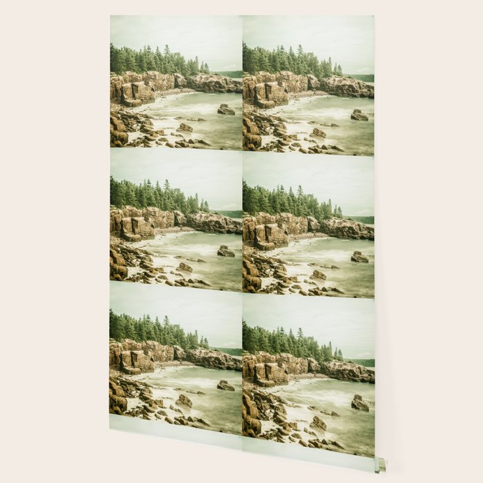 Acadia National Park Maine Rocky Beach Wallpaper Gallery Image 2