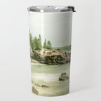 Acadia National Park Maine Rocky Beach Travel Mug Gallery Image 2