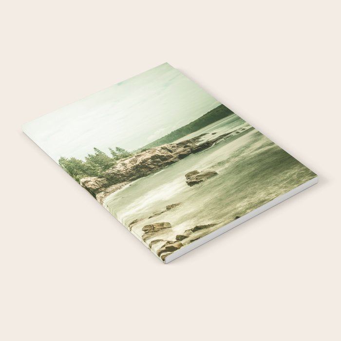 Acadia National Park Maine Rocky Beach Notebook Gallery Image 1