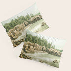 Acadia National Park Maine Rocky Beach Pillow Sham Gallery Image 3
