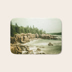 Acadia National Park Maine Rocky Beach Bath Mat Gallery Image 1