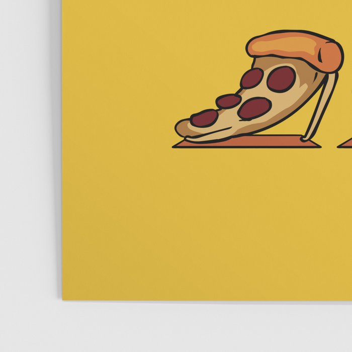 Pizza Yoga Poster Gallery Image 3