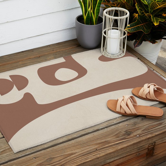 Mocha Movement 3 Outdoor Rug Gallery Image 2