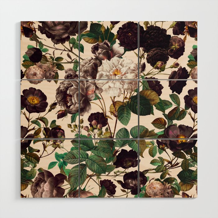 Mysterious Garden III Wood Wall Art Gallery Image 1
