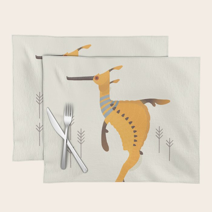 Weedy Seadragon, Marine Animal of Victoria, Australia Placemat Gallery Image 1
