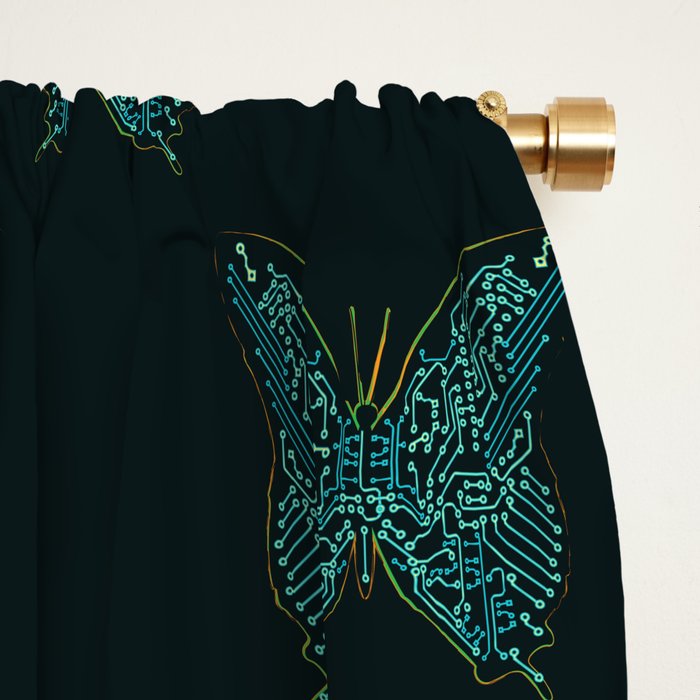 Mechanical Butterfly Window Curtain Gallery Image 2
