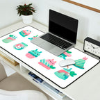 Choco Mint Rabbit Desk Mat Gallery Image 2