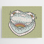 Sagittarius Heart Cake Jigsaw Puzzle Gallery Image 1