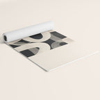 Soft Forms - Abstract Minimalist Line Art Yoga Mat Gallery Image 2