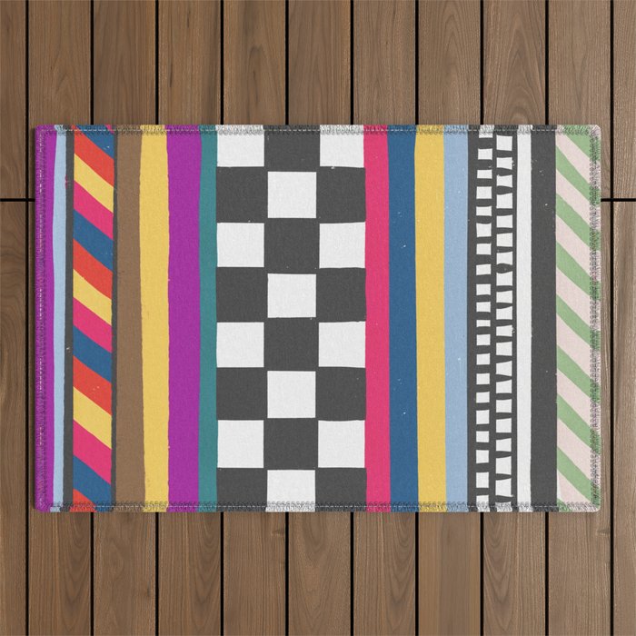 Tv screen Outdoor Rug Gallery Image 1