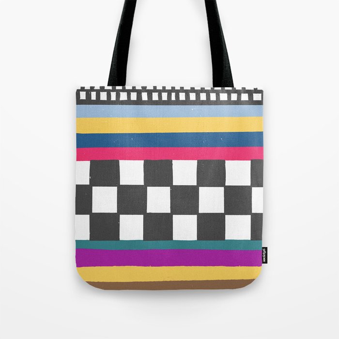 Tv screen Tote Bag Gallery Image 1
