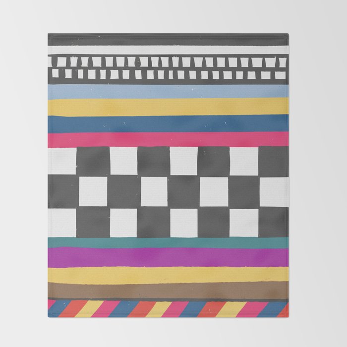 Tv screen Throw Blanket Gallery Image 2