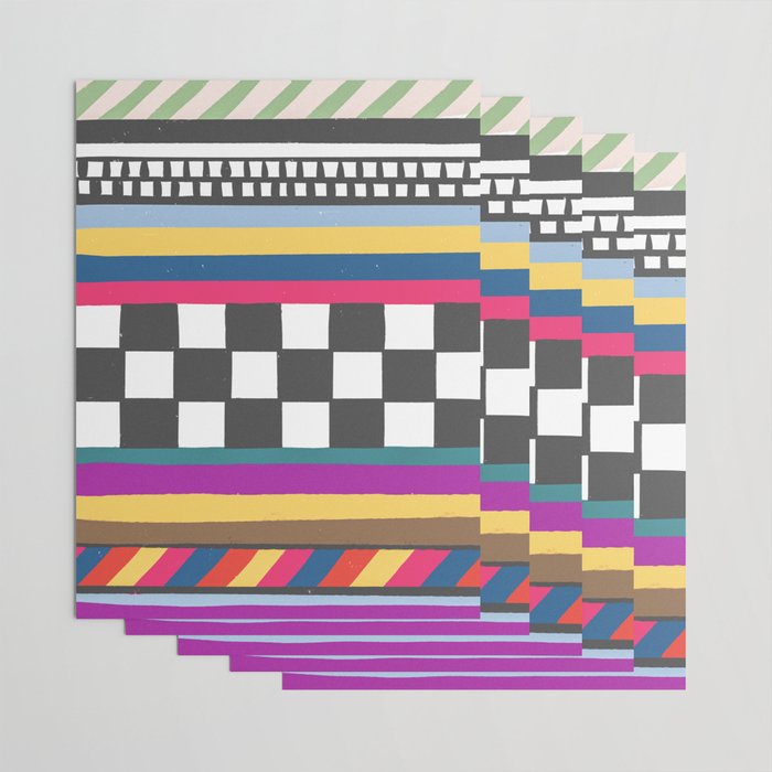 Tv screen Wrapping Paper Gallery Image 3
