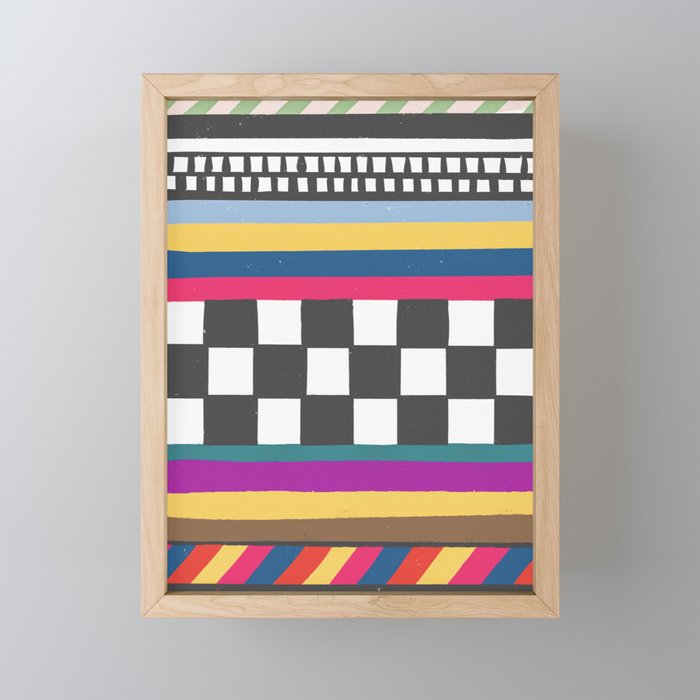 Tv screen Mini Art Print Gallery Image 1