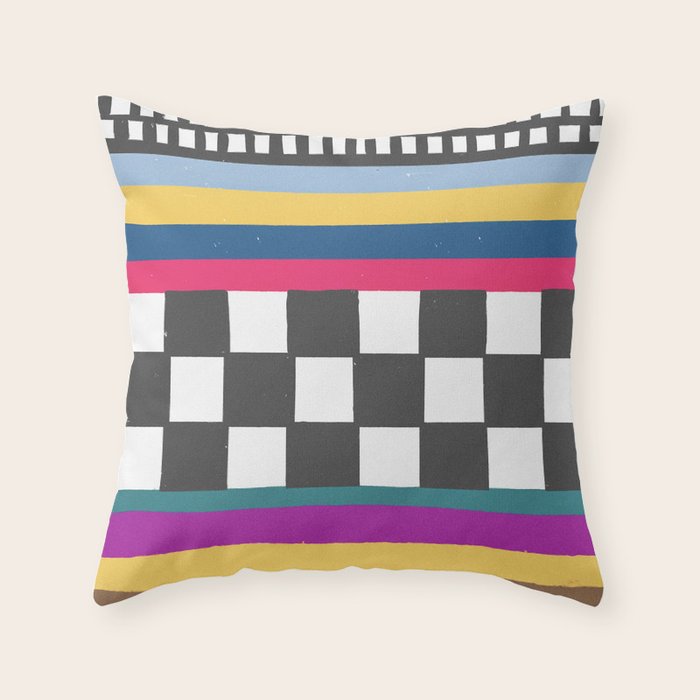 Tv screen Throw Pillow Gallery Image 1