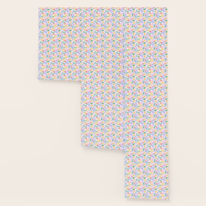 Colorful fun line doodle art pattern Wallpaper Gallery Image 3