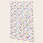 Colorful fun line doodle art pattern Wallpaper Gallery Image 2