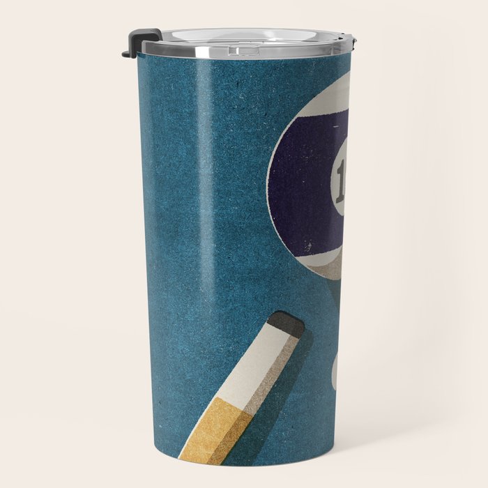 BILLIARDS / Ball 12 Travel Mug Gallery Image 3